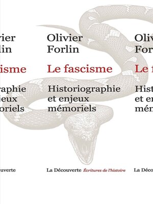 cover image of Le fascisme
